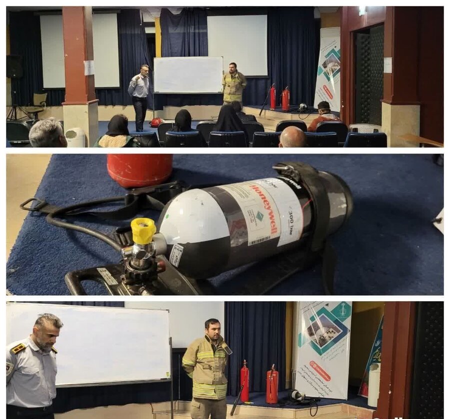 آموزش آتش نشان داوطلب در شهرکرج