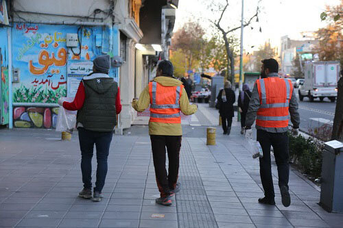 پویش "نه به ته سیگار" برگزار شد