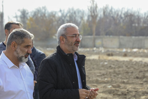 بازدید از پروژه کنار گذر مهرشهر منطقه 4 / 18 آذر
