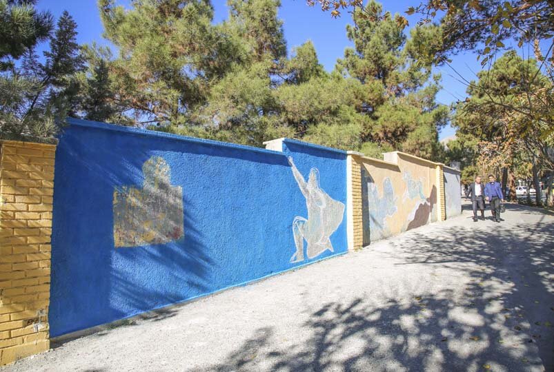 دیوارهای شهرکرج راوی شاهنامه شدند