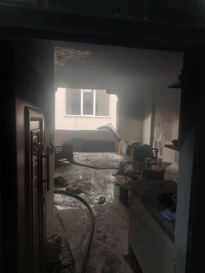 حادثه انفجار گاز در گلشهر یک مصدوم بر جای گذاشت