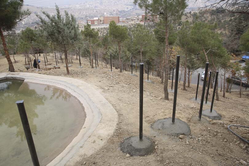 فاز دوم اکو پارک محیطبان درحال تکمیل است