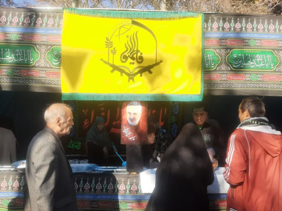 مهمانی با شکوه حضرت مادر برای گمنامهای آسمانی