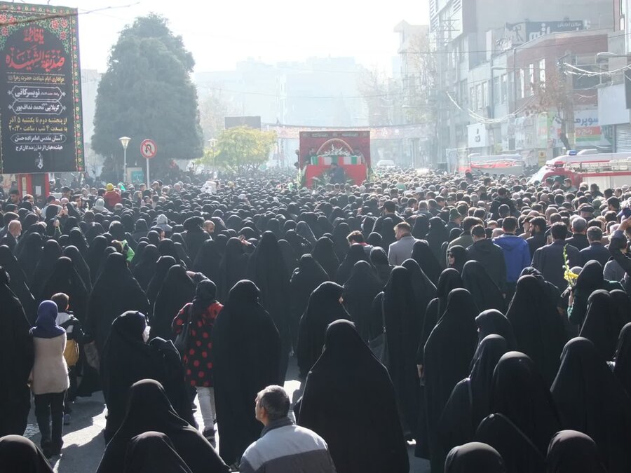 مهمانی با شکوه حضرت مادر برای گمنامهای آسمانی