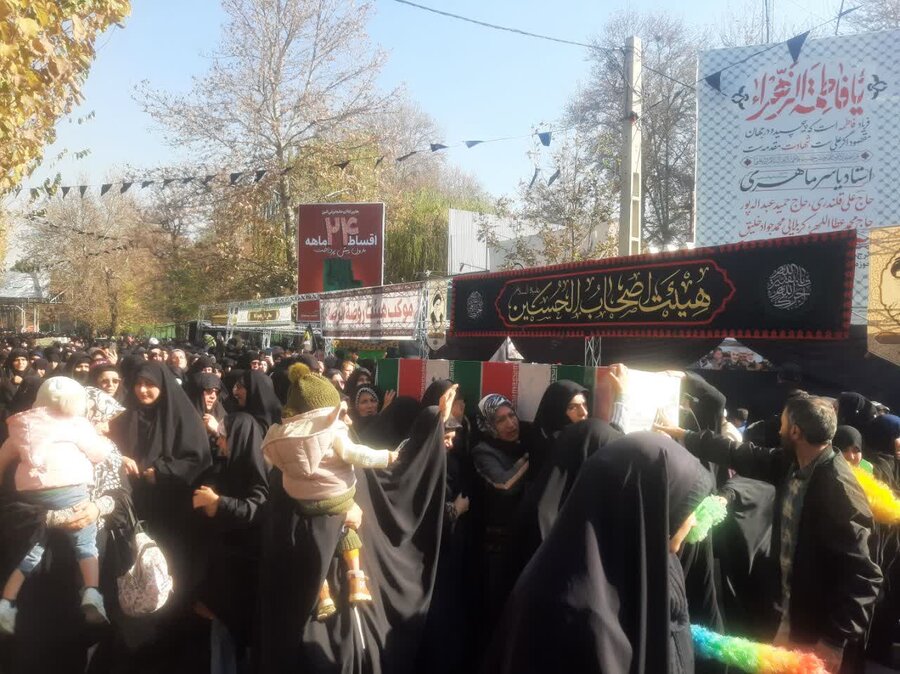 مهمانی با شکوه حضرت مادر برای گمنامهای آسمانی