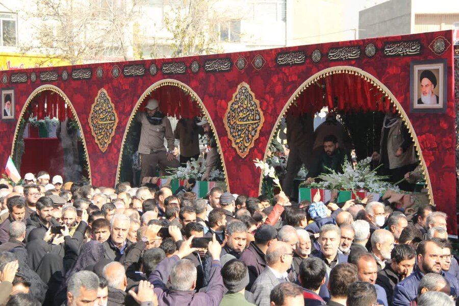 مهمانی با شکوه حضرت مادر برای گمنامهای آسمانی