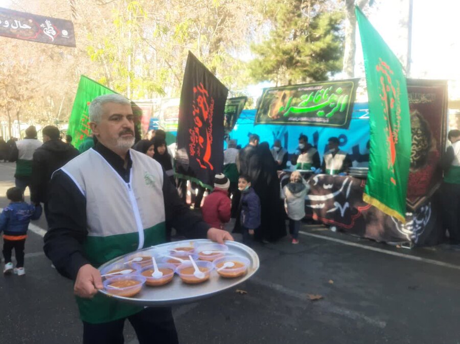 مهمانی با شکوه حضرت مادر برای گمنامهای آسمانی