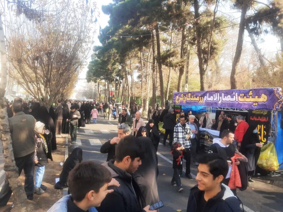 مهمانی با شکوه حضرت مادر برای گمنامهای آسمانی