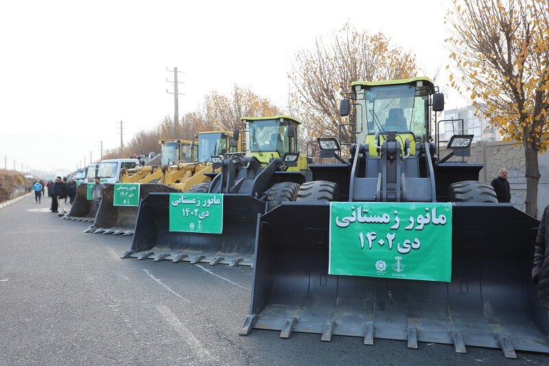 مانور عملیات زمستانه ۱۴۰۲ برگزار شد