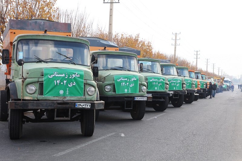 مانور عملیات زمستانه ۱۴۰۲ برگزار شد