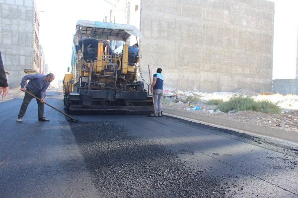 عملیات بهسازی معابر منطقه ۳ کرج ادامه دارد