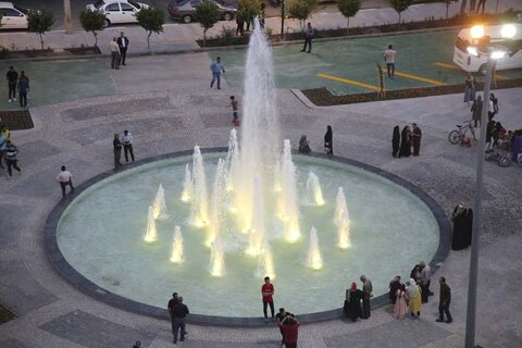 آبنماهای کرج نوسازی و بهسازی شدند آب نماهای کرج