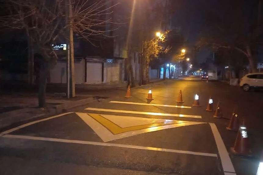 ۳هزار متر خط کشی ترافیکی بولوارهای بهاران و ظفر