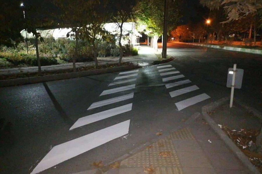 ۳هزار متر خط کشی ترافیکی بولوارهای بهاران و ظفر