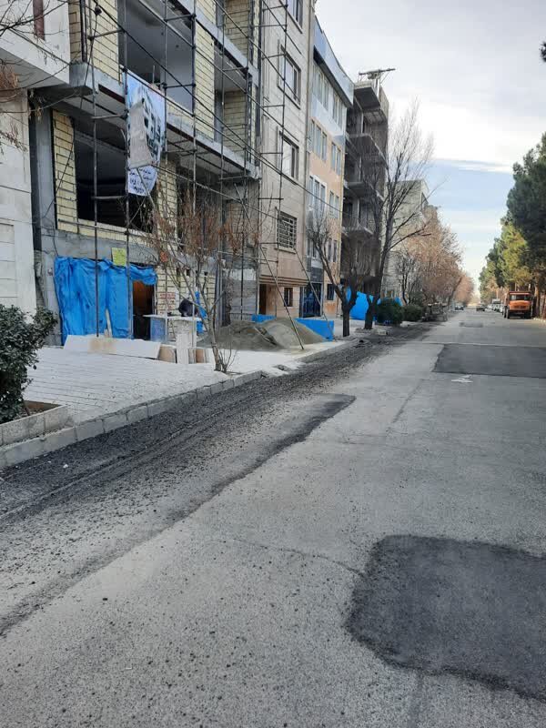 ترمیم و تعویض جداول فرسوده خیابان شهید فیروزبخت محله دولت آباد