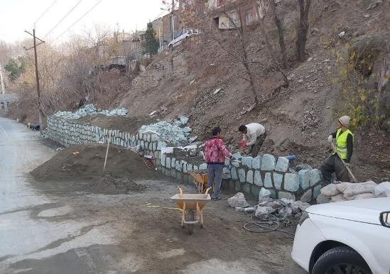 معابر خط ۳ حصار مقاومسازی شد