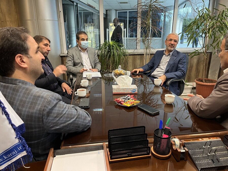 دیدار شهرداران کلانشهرهای کرج و اراک