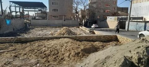 احداث زمین بازی کودک در منطقه ۱۰ کرج 10
