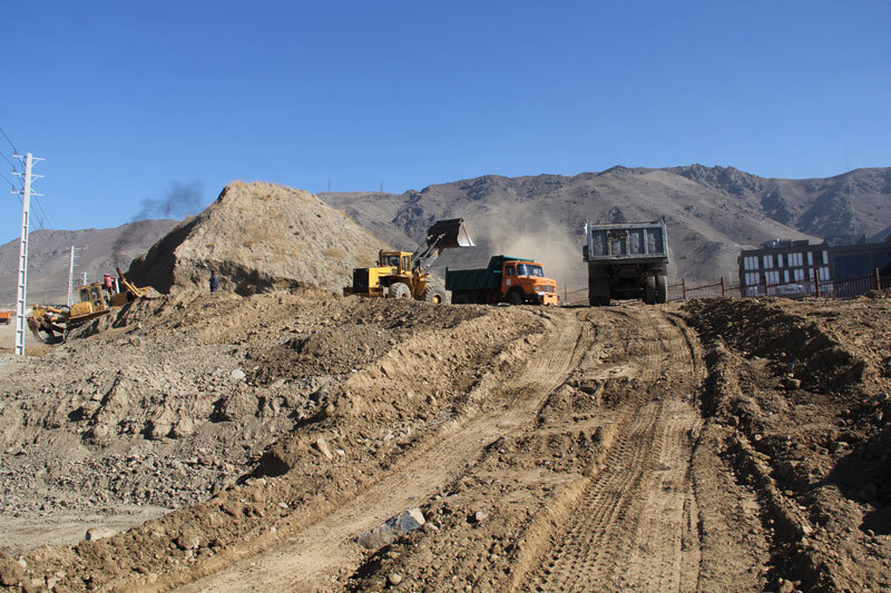 روند مطلوب اجرای عملیات پروژه اتصال بلوار جمهوری اسلامی شمالی به بزرگراه شهید سلیمانی