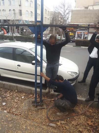 تابلوهای غیرمجاز در کرج جمعآوری شد