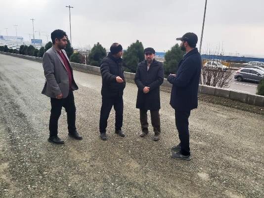 بازدید اعضای شورای شهر کرج از پروژههای عمرانی منطقه۱۰