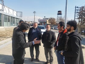 بازدید میدانی و نظارتی اعضای شورا اسلامی شهر کرج از پروژه خط ویژه اتوبوس