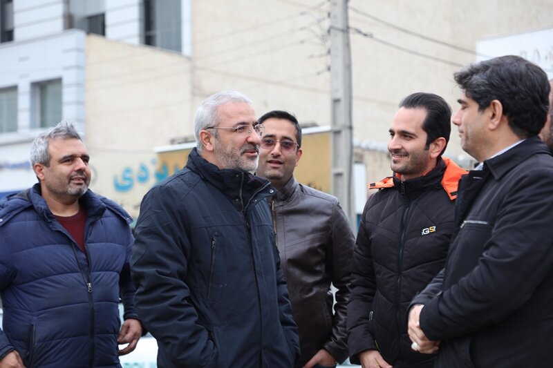 پروژه خط ویژه اتوبوس تندرو با سرعت خوبی در حال اجرا است