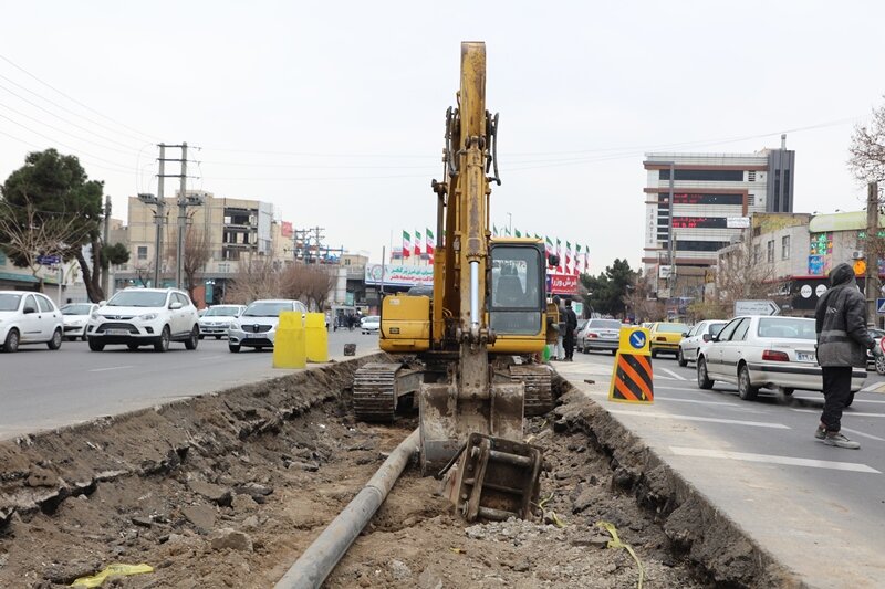 پروژه خط ویژه اتوبوس تندرو با سرعت خوبی در حال اجرا است