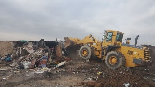 متجاهرین زباله گرد جمعآوری شدند