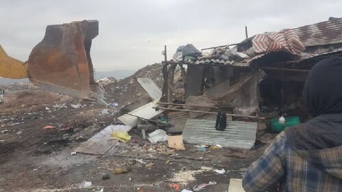 متجاهرین زباله گرد جمعآوری شدند