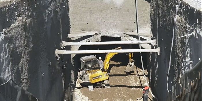 نقطه اتصال متروی کرج و تهران ۸۰ درصد پیشرفت کرد