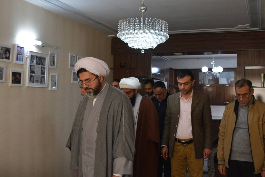 دیدار با پدر شهیدان دماوندی پور