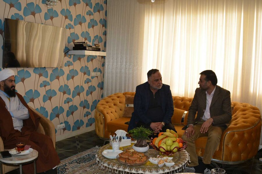 دیدار با پدر شهیدان دماوندی پور