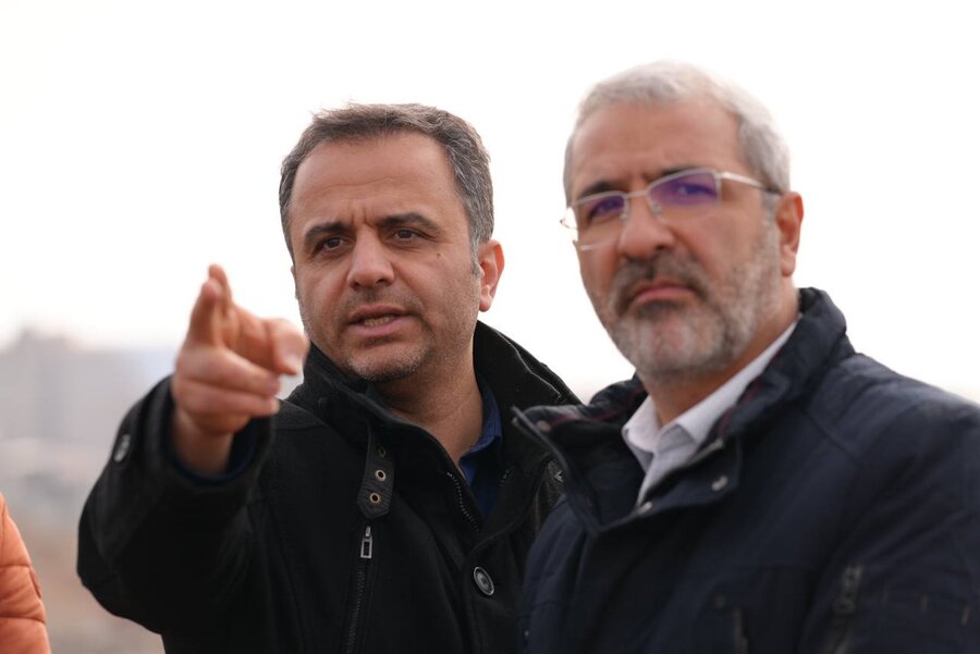 بازدید شهردار و اعضای شورای شهر کرج از روند تکمیل پروژه های نیمه تمام عمرانی