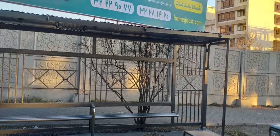 نوسازی و بازسازی تعداد ۵۵ ایستگاه اتوبوس سطح شهر