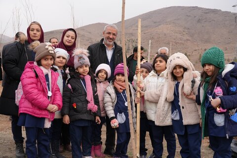 مراسم جشن درختکاری برگزار شد درختکاری