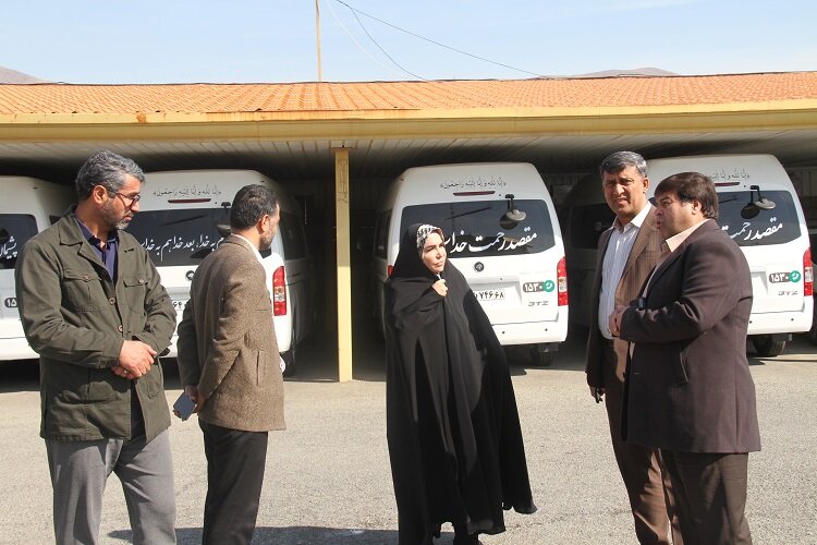 بازدید اعضای شورای شهر کرج از آرامستان بهشت سکینه(س)