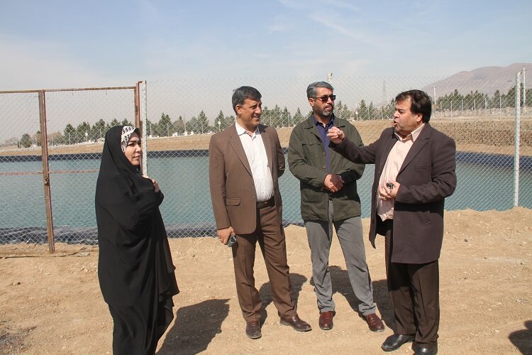 بازدید اعضای شورای شهر کرج از آرامستان بهشت سکینه(س)