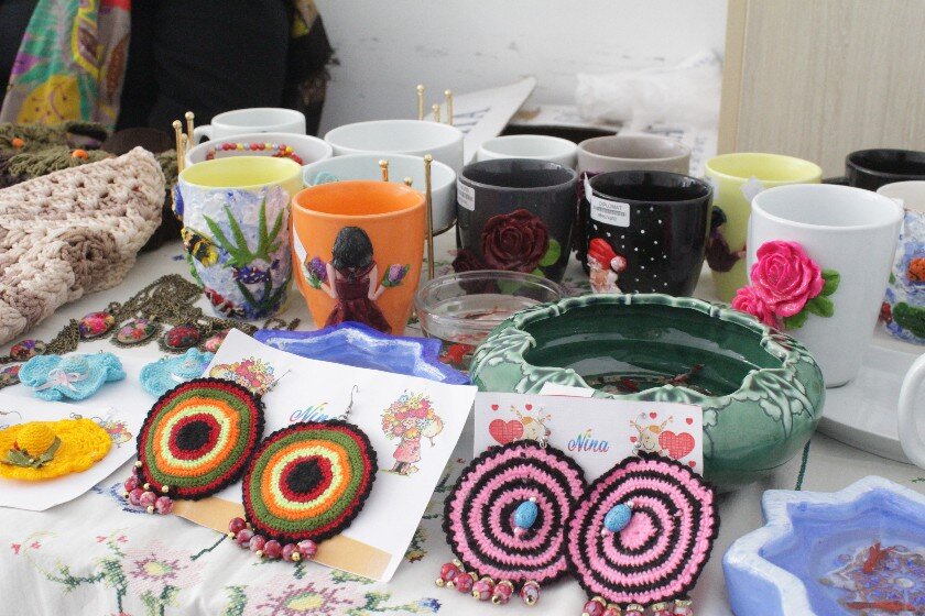 نمایشگاه محصولات خانگی و صنایع دستی عیدانه افتتاح شد