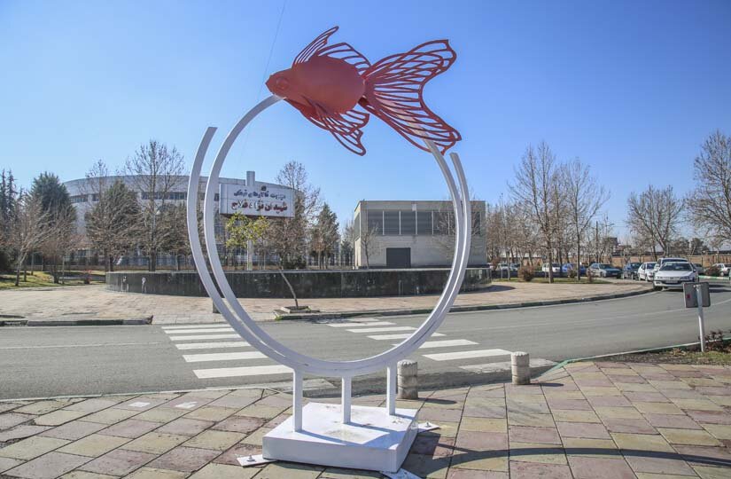 اِلِمانهای جذاب نوروزی در شهر کرج نصب شدند