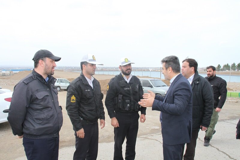 بازدید سرزده معاون استاندار و فرماندار کرج از بهشت سکینه(س) / تشکر ویژه و رضایت کامل ایشان از سازمان آرامستان ها