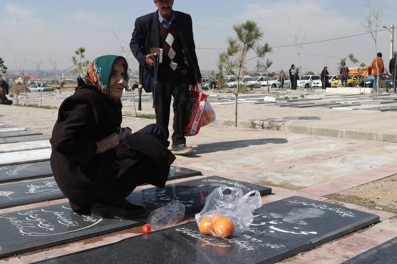 امسال اولینها در گلزار شهدای بهشت سکینه(س) کرج رقم خورد