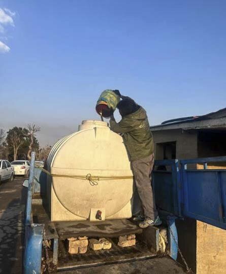 پایان عملیات سمپاشی زمستانه درختان در کرج