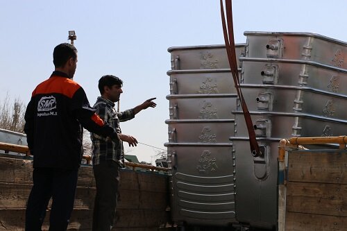 ۸۰۰ سطل زباله مکانیزه خریداری شد