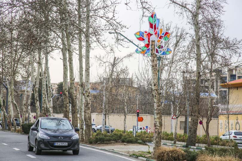 اِلمانهای نوروزی حال و هوای سال نو کرج را تقویت کرد