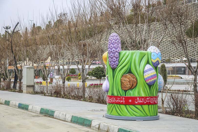 اِلمانهای نوروزی حال و هوای سال نو کرج را تقویت کرد