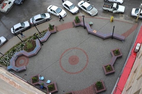 فضای مکث حصارک اجرا شد فضای مکث حصارک