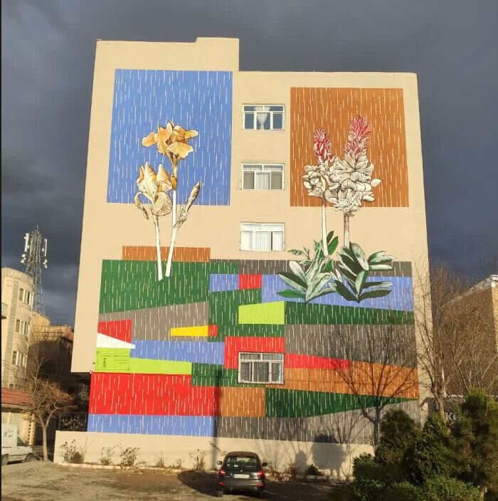 بیش از ۵۰۰۰ متر مربع نقاشی دیواری در کرج اجرا شد