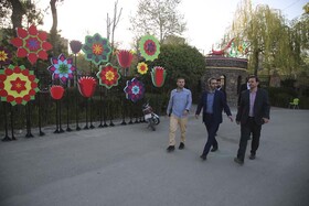 بازدید اعضای شورای اسلامی شهر از دهمین جشنواره لاله های کرج