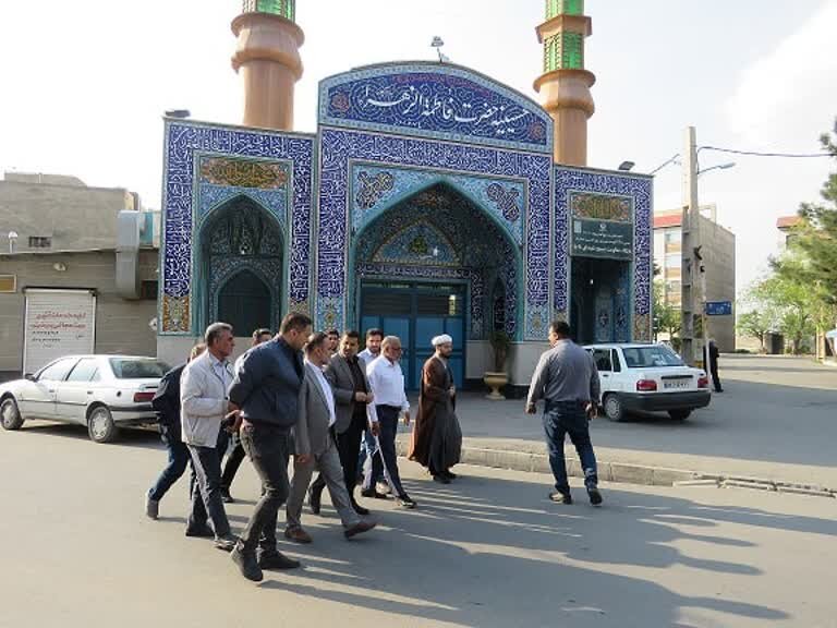 بازدید عضو شورای اسلامی شهر کرج از شهرک پردیسان